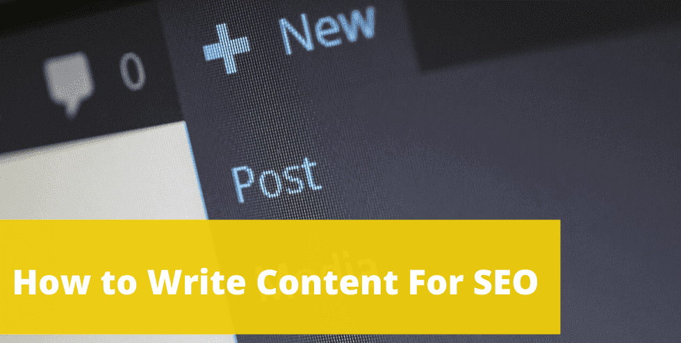 How to Write Content For SEO